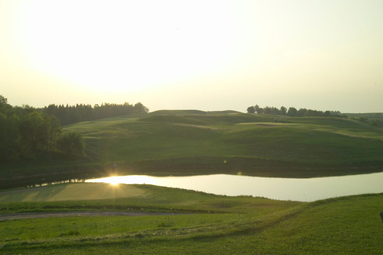 Capitals Golf Club panoramic view of the championship 18-hole course in Lithuania